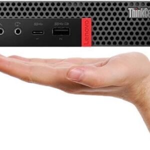 (Refurbished) Lenovo Thinkcentre Desktop Mini Pc (Intel Core I5 8Th Gen | 16 Gb Ddr4 Ram| 512 Gb Ssd|Wifi|Windows 11|Ms Office) Black
