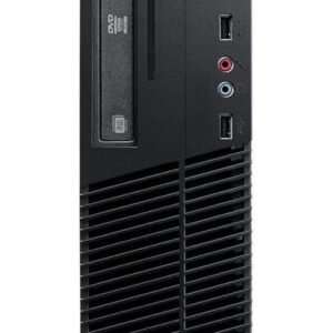 (Refurbished) Lenovo ThinkCenter M73 Desktop (Intel Core i7 4770s / 16 GB RAM / 512GB SSD/ Windows 10 Pro/ MS Office / USB, Ethernet,VGA, Black)