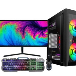 CHIST Gaming PC (Intel Core i5-6500 Processor /1TB SSD/GT 730 4GB DDR5 Graphic Card /22" LED Monitor/Gaming Keyboard Mouse/Wi-Fi adoptor/Speakers Free Gifted)