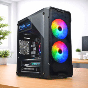 CHIST Computer Desktop Office PC (Intel Core i5-2400 / 8GB RAM / 256GB SSD) Basic Software Installed