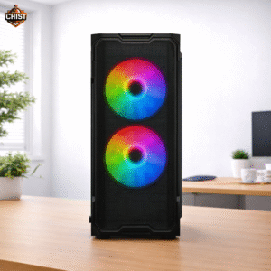 CHIST Budget Gaming PC Intel Core i7 860, 16GB RAM, 128GB M.2 NVMe SSD, 500GB HDD, GT 730 4GB Graphic Card, Wi-Fi-Bluetooth Windows 10