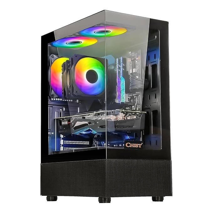 CHIST I7 Gaming Pc Intel Core i7-3770 Processor/16GB Ram/GT 730