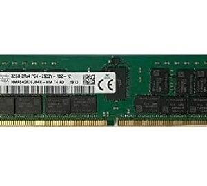 CHIST Server RAM 32GB (1X32GB) DDR4 2666MHZ ECC PC4-21300 2Rx4 ECC RDIMM Compatible for Workstation Server Memory