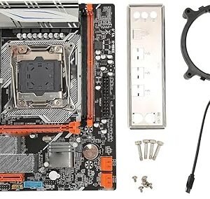 CHIST Server & Work Station X99 Motherboard(LGA 2011) DDR4 Ram Support INTEL Xeon Processor E5 2680 V4 14 Core 28 Threats Upto 3.30Ghz Processor Fan