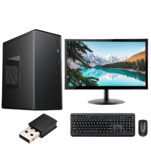 CHIST Computer Desktop PC ( INTEL Core i5-4570 || 16GB RAM || 512GB SSD || 19" INCH LED Monitor || Keyboard & Mouse || WiFi&Bluetooth || HDMI || ETHERNET|| HD Graphics || MS Office 2021 || Win 10 PRO)