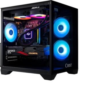 CHIST Architecture CAD Pro (12th Gen Intel Core i5 12400F 6-Core 12-Threads, 32GB 3200MHz RAM, 1TB NVMe SSD, RTX 3050 8GB GDDR6, 650W 80+ PSU, Wi-Fi & Bluetooth, Windows 11 Pro)